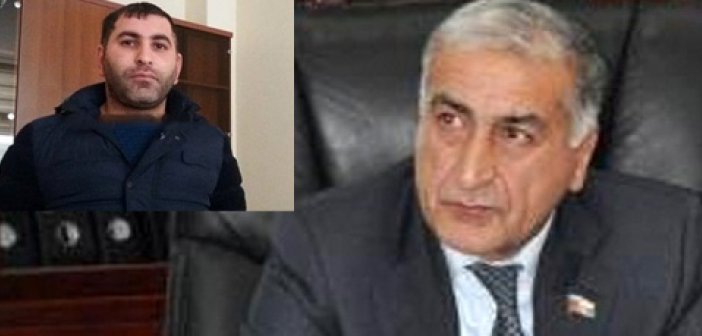 Azərbaycanda deputat mühafizəçini döydü - VİDEO