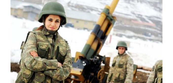 Qadın hərbçilərə qoyulan qadağa götürüldü