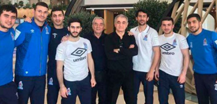 Xalq artisti millimizi Qətərə yola saldı - Foto